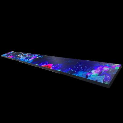 China Factory direct sale kutombana thickness 48mm indoor ultra-thin 3d video digital billboard indoor full color led display P1.86 for sale