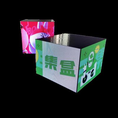 China 5 Faces Outdoor Advertising Indoor Magic Cube Shaped Screen P2.5 Led Cube Display for sale