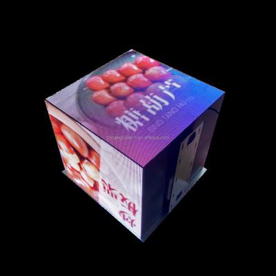 China P3.91led display wall panel indoor cube led cube design led cube display for sale