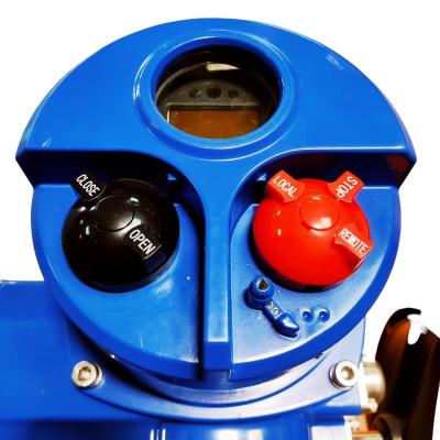 China 220V AC Quarter Turn Valve Actuator Explosion Proof Electric Control Valve Actuator for sale