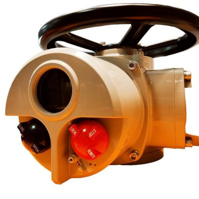 China Steel Electric Multi Turn Actuator 1800 NM Electric Control Valve Actuator for sale