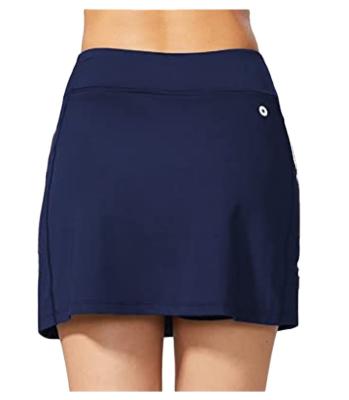 China Shorts Womens Golf Skirt Tennis Skirt Pocket Exercise Skirt Mesh Lined Shorts for sale