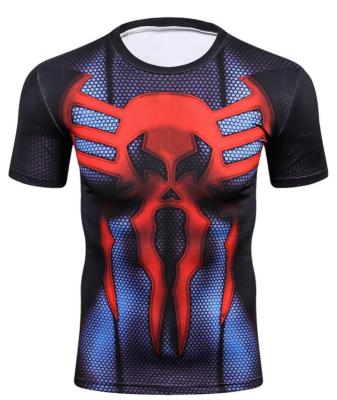 China Custom Brand Casual High Quality Round Men's Anti-Wrinkle Gym Wear T-shirt Fashion S Neck T-shirts for sale