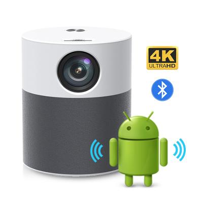 China China Ready Wholesale Portable Projector Outdoor Use Smart Mini Projector Full HD 1080p Android Internet Proyector 4k with WiFi BT for sale