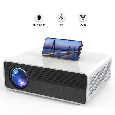 China Hot Sale Video Pico Projector 2022 7000 Lumens Android 9.0 Native 1080p 300 Inch Screen 4k Smart Mini Projector for sale