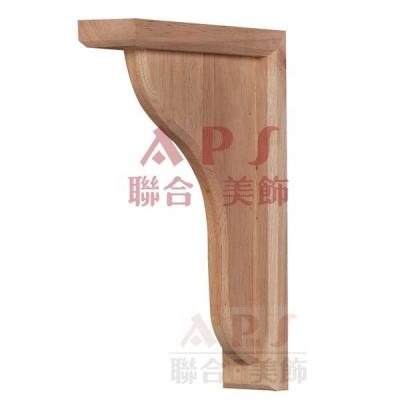 China Durable Wood Carving Furniture Parts Wood Braces Bracket for sale