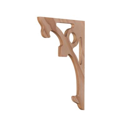 China Durable Other Home Furniture Parts Decorative Wooden Wall Braces Bracket for sale