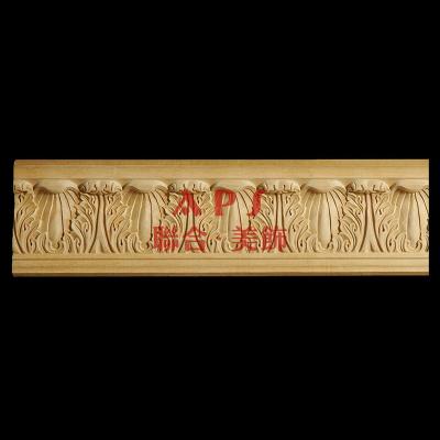 China Durabl Eco - Friendly Wood Furniture Parts Wood Furniture Carved Wood Decorative Moldings for sale