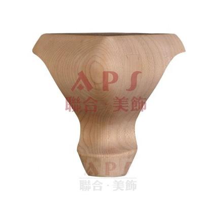 China Sofa Feet Wooden Furniture Bun Durable Decorative Cutout Legs for sale