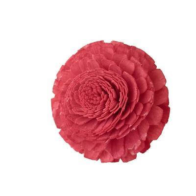 China Wholesale Hot Selling Elegant Large Sola Wood Flowers Handmade Natural Dry Bundles for Home Decorations for sale