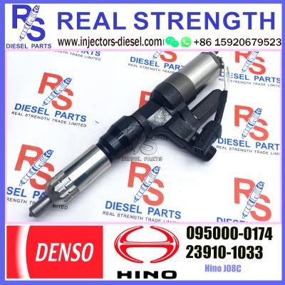 China Common Rail DENSO Diesel Injector 095000-0174 23910-1033 For HINO for sale