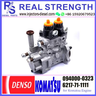 Cina Diesel comune 6217-71-1111 094000-0322 6217-71-1120 094000-0323 del motore del carburante di iniezione di pompa della ferrovia di DENSO per KOMATSU in vendita