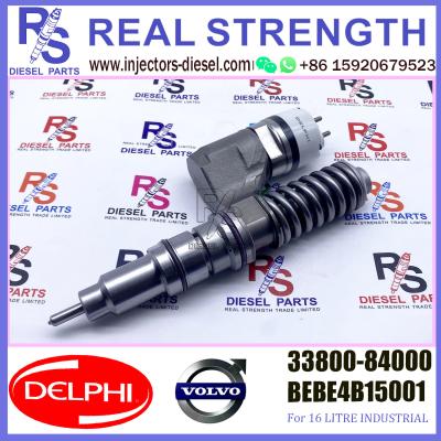 China DELPHI injector 33800-84000  BEBE4C15001 Diesel pump Injector V-O-L-V  BEBE4C15001 A3 for L ENGINE EURO 2 for sale