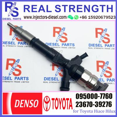 China ISO HIACE 2KD FTV Injector Common Rail 095000-7760 23670-30300 for sale