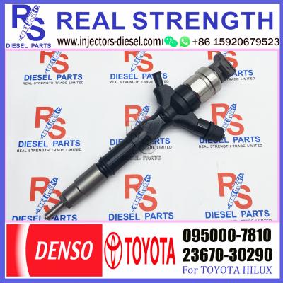 China FST TOYOTA Fuel Injector Common Rail 23670-30120 095000-7810 for sale