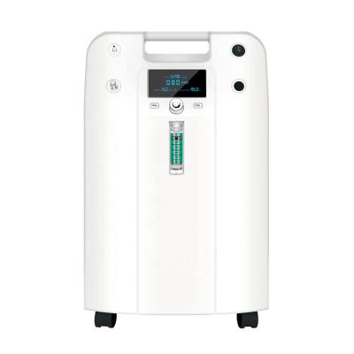 China For commercial & Home Use Medical Grade 220V 5L Oxygen Generator Concentrator With Nebulizer In Stock Fast Shipping With 93%-95% Purity for sale