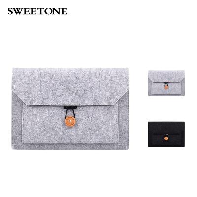 China Latest Handmade Felt Bag\fasion Sleeve Wool Felt Notebook Bag Laptop Bag Case For Man Women for sale