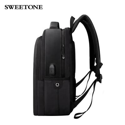 China With USB 3 in 1 Anti Theft Slim Eminent Design School Bag Large Capacity Laptop Backpack Bags with USB Charging Port for Lady Girls Man for sale