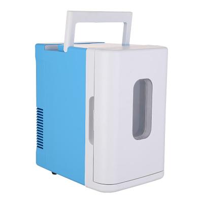 China Food Drink Cooling & 12V 10L Capacity Mini Car Fridge Portable Low Noise Car Heating Hot Selling Refrigerators for sale