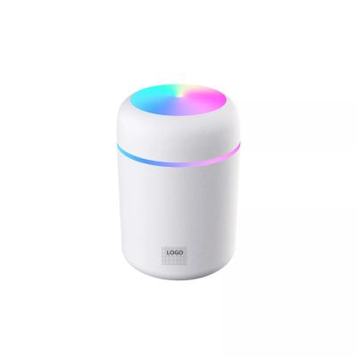 China Commercial Hot Sell Colorful Led Mini Humidifier Wireless Humidifier H2O Portable Cup Lightweight Usb Humidifier Bedroom for sale