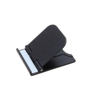 China Mobile Phone Stents Folding Mobile Phone Desktop Plastic Stand Holder Portable Creative Mobile Phone Holder for sale