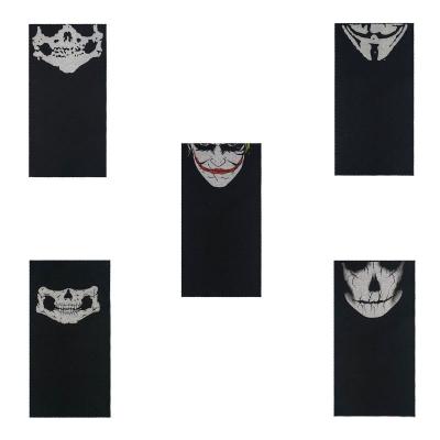 China Fashion Seamless Motorcycle Neck Punisher Bandanas Wonder Recycling Mask Buffs Headband 4 UV Increasing Face Mask Scarf for sale