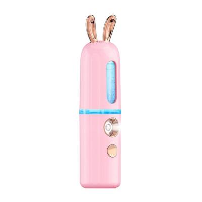 China Nano Hydration Spray Machine DEEP CLEANSING Ion Nano Steaming Face Moisturizing Negative Cute Instrument Fawn Bunny for sale