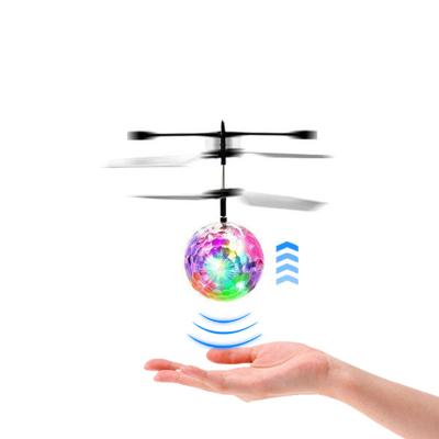 China Flying Toy Colorful Instant Light Flight Ball For Child Remote Control LED Toys Flying Induction Luminous Electronic Infrared Aircraft Balls Magic Smelling Helicopter for sale