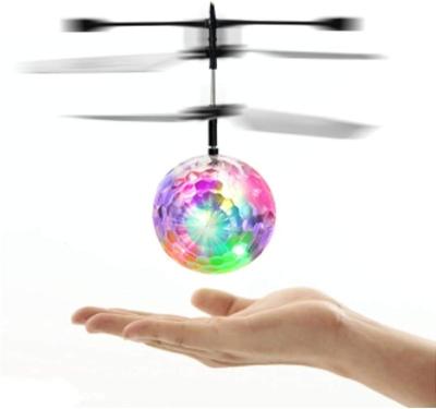 China Flying Toy Colorful Instant Light Flight Ball For Child Remote Control LED Toys Flying Induction Luminous Electronic Infrared Aircraft Balls Magic Smelling Helicopter for sale