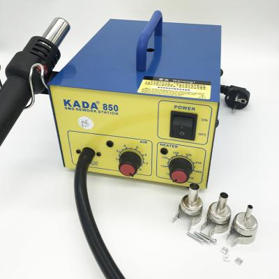 China Machine repair shops KADA 850 hot air smd rework station Kada 850 hot air soldering desoldering station, bga rework station SMD soldering machine for sale