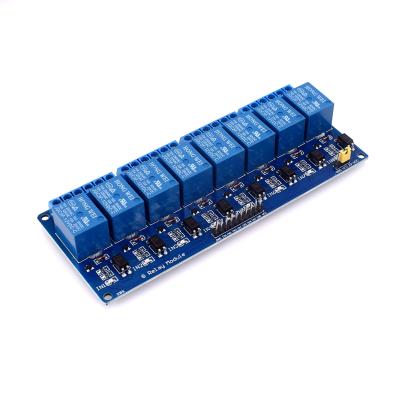 China Size 8 Channel Sealed 12V 8 Channel Relay Module 5V/12V/24V IR for sale