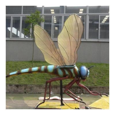 China High quality metal frame+ foam+ silicon rubber+ motor factory directly supply props artificial waterproof animatronic 3D bugs for outdoor theme park for sale