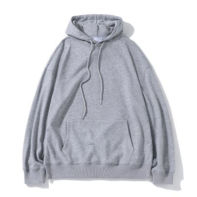 China custom logo Terry Plus Size Pullover Oversized Wholesale Anti-wrinkle French Hoodies Thick Autumn Winter High Quality Cotton for sale