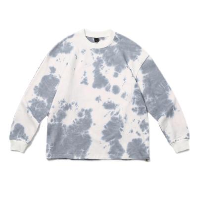 China Anti-wrinkle Women's Hoodies Sweatshirts Tie Dye Pullover Unisex Cotton High Quality Custom Hoodie for sale