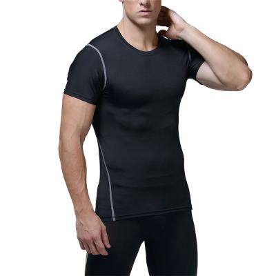 China Customized Cheap High Quality Breathable Sports Jogging Yoga Quick-drying T-shirt Men's Training Wear for sale