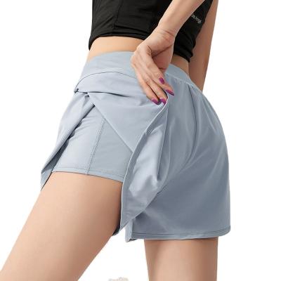 China High Waist Short Pants Breathable Casual Fitness Gym Running Quick Dry Women Yoga Sportwear for sale