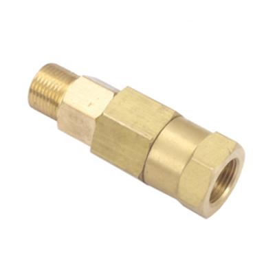 China General Brass Swivel Joint 3/8 NPT Anti Twist Pipe Joint Pressure Fitting For Pressure Power Joint Pipes for sale