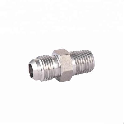 China Stainless Steel Straight Flare 30 Degree Chamfer AdapterFlare Fittings for sale