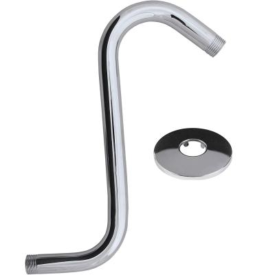 China Brass S-Shaped Shower Head Extension Arm 1/2