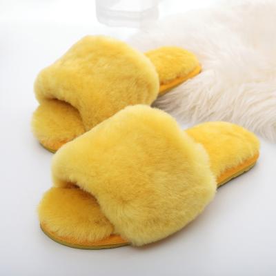 China woman fur slides ,slippers boots winter women and fur house slides for sale