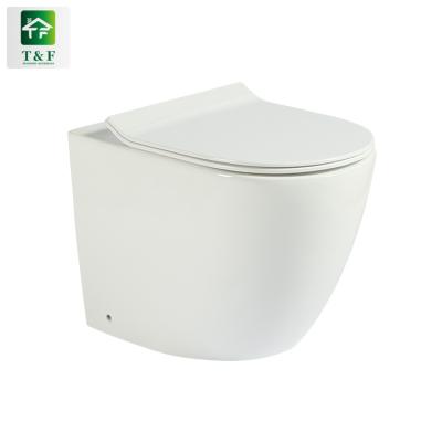 China Cheap Sanitary Ware Two Piece Toilet Bowl Price Double-Flow Bathroom Ceramic White Toilet Siphon Flush Toilet Two Piece P-trap for sale