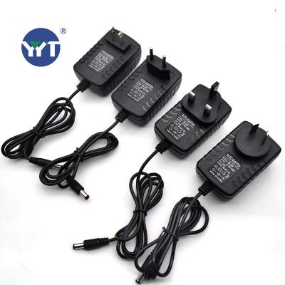 China DVR Adapter We Supply EU US AU Plug Wall AC DC 12V1A 12V1.5A Power Adapter For Led Strips CCTV IP Camera TV Set Power of Box12V18w suppl. for sale