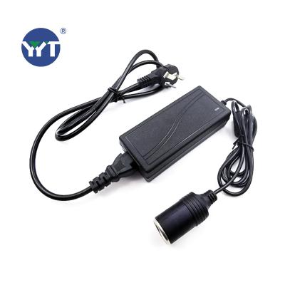 China 220v car power converter to 12v 5a power adapter converter for 12v car vacuum cleaner 126*55*33mm for sale