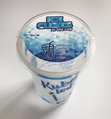 China Disposable plastic cups lid PP PET Cups lid OEM Accepted FDA EU approved Made from China manufactory for sale