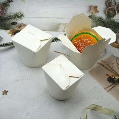 China Biodegradable Paper Noodle packaging box 32OZ for sale