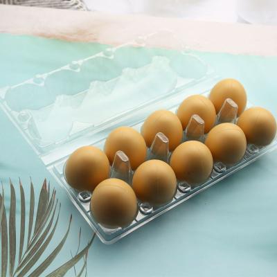 China vacuum formed plastic clear chicken egg tray for sale