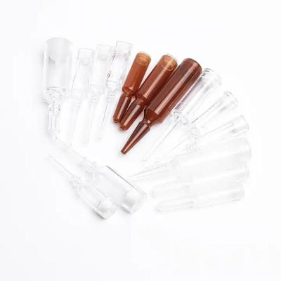 China Empty Plastic Cosmetic Pharmaceutical Medical Ampoule Injection Bottle Disposable Ampule Serum Bottle Medicine Bottle for sale