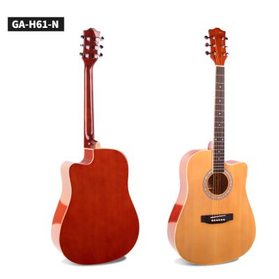 China Impeccable low cost acoustic guitar for students 41 inch matte guitar for sale