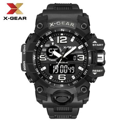 China X-GEAR 148 Alarm Fashion Dial Outdoor Sports Watches Men Quartz Electronic Digital Watch 50M Waterproof Wristwatches Relogio Masculino for sale