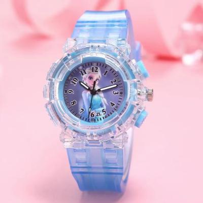 China 2022 New Luminous Luminous Children's Student Luminous Watch Cute Cartoon Animal Led Watch for sale